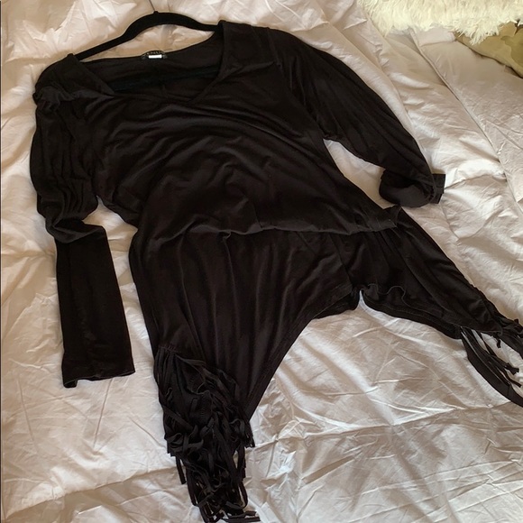 Black long sleeve top - Picture 1 of 4